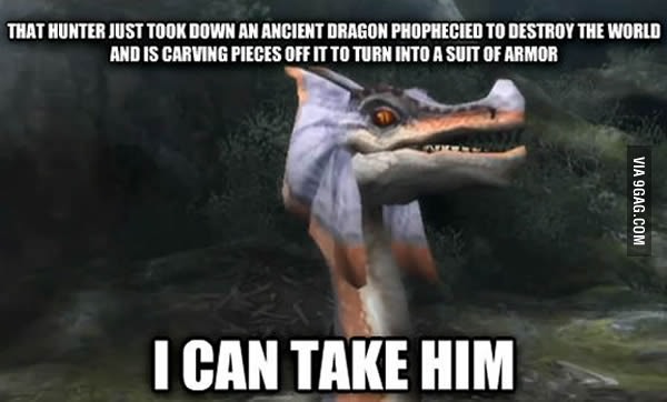 Maybe I can't kill you, but I will mess you up with a hip check
